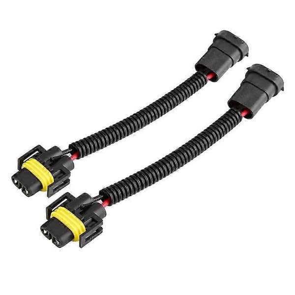 2 st Strålkastare Dimljus Förlängningskabel Kontaktdon Adapter för H11 Edition [DB] 5 5