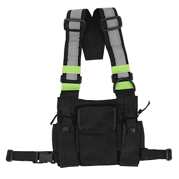 Radios Lomme Radio Bryst Sele Bryst Front Pakke Pung Holster Vest Bære Taske Til 2 Vejs Radio Wa
