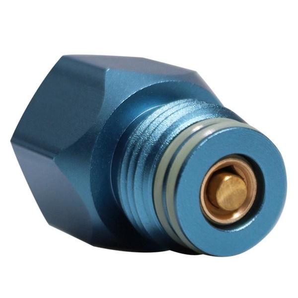 Co2 Adapter Tilkobling Innvendig gjenge Sylinder Konvertering For G1/2-14 Drypper Sprinkler Emitter A