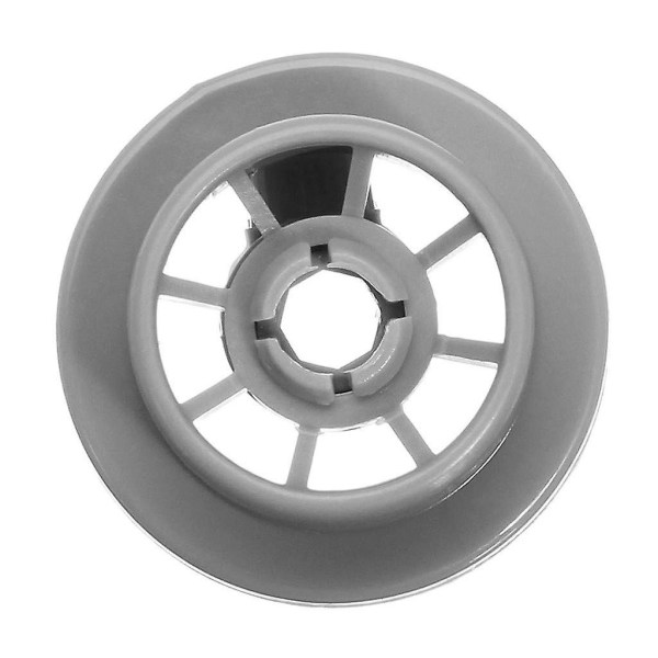 4 x Nedre kurvskinnehjul for oppvaskmaskin for Bosch Neff & Siemens Grey 165314