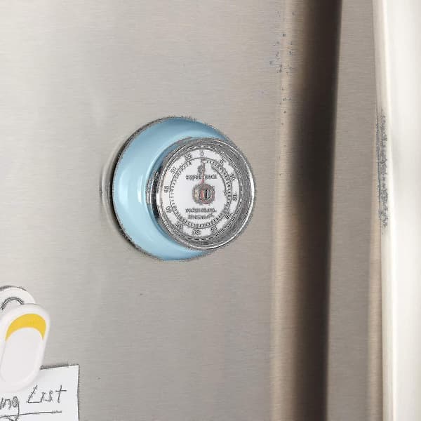 Magnetisk Retro Köktimer, Klassisk Mekanisk Kocktimer DB Light Blue