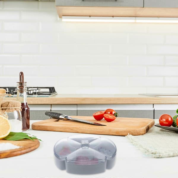 Godisbehållare Snackstallrik för hemmabruk Blå ABS[DB]