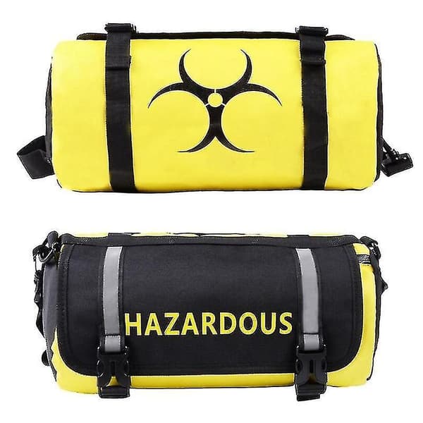 The Division Agent Go Bag Dark Zone Taske Cosplay Rygsæk Gul Sort Taske[DB] Black