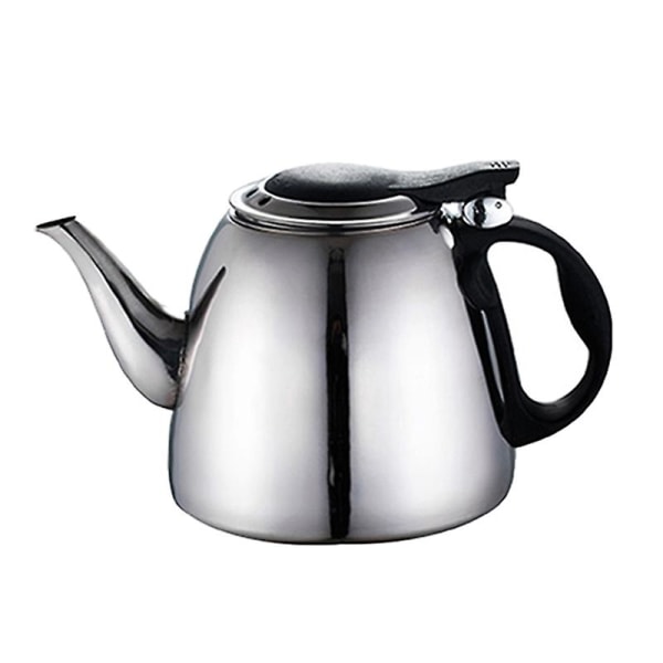 1,2 l induktionskomfur tekande i rustfrit stål vandkedel fladbundet kaffekande [DB]