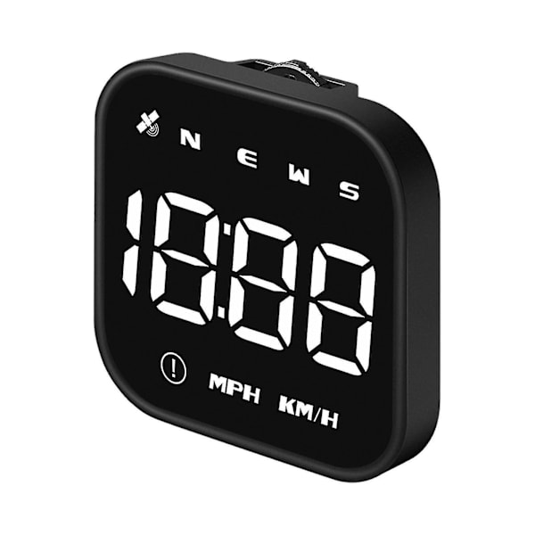 Gps-hastighetsmätare Utöka Digital Display Fordon Odometer Trippmätar Kurs Överhastighetslarm [db]