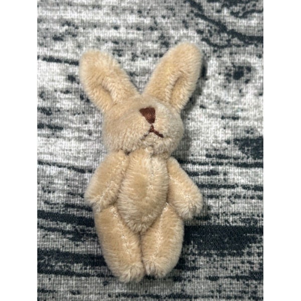 Waldorf-käsintehty pehmo-nukke Waldorf-nukke pieni nukketarvikkeet kani-nukke karhu [DB] bear 12CM