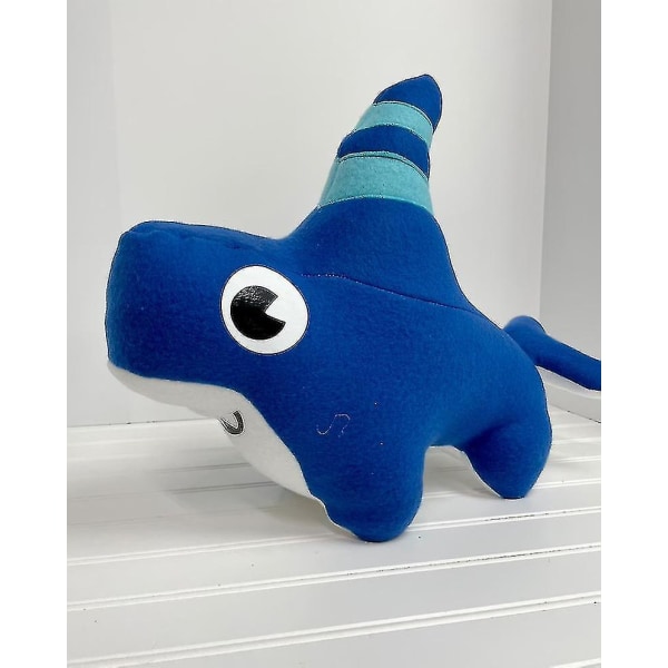 Sharkdog Plysch Hem Med Sharkdog Doll Plyschleksaker DB