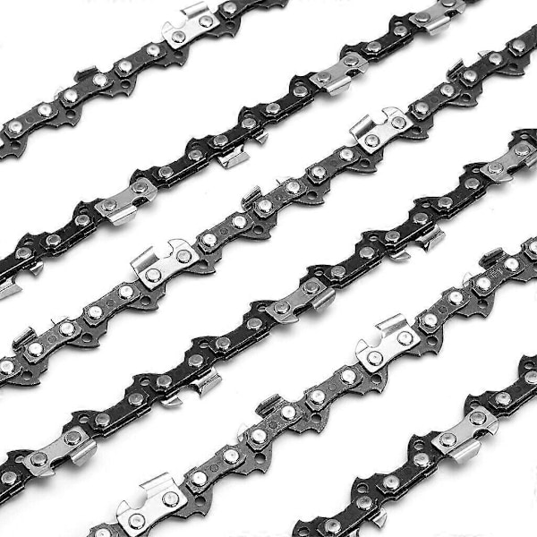 4x sahanteräketju 35cm 52VL 3/8P 1.3mm 14In sopii Makita Einhell Bosch Aldi Dolmar [DB]