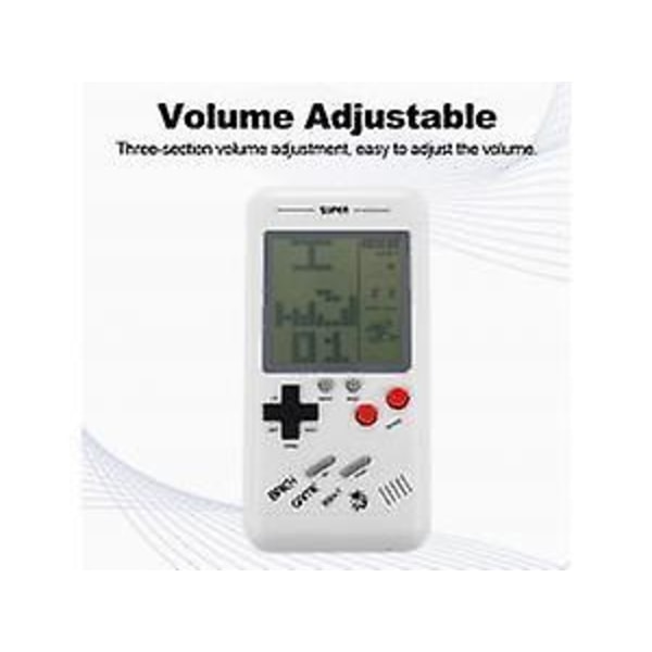 Piao Rs-99 Klassisk spelkonsol Tetris spel Block spel Pusselspel Handhållen spelmaskin för barn Db