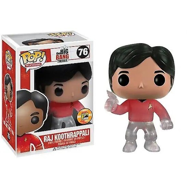 The Big Bang Theory Sheldon 73# Leonard 74# Howard 75# Raj 76# Vinyylihahmojen kokoelmamalli Lasten lelut Db 76 limit in box