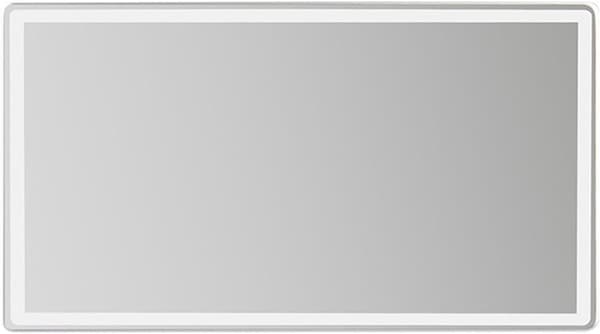 Bilvisirspejl, brudsikkert rustfrit stål selvklæbende tilbehør bærbart design, til bil, makeup, universelle biler, kørsel, daglig brug[DB] rectangular trumpet