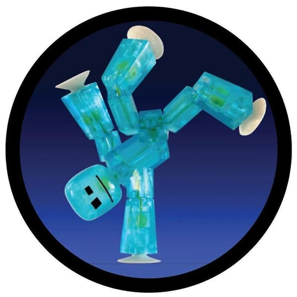 2 st Stikbot Actionfigurer Leksaker Roliga Animationsdockor [DB]
