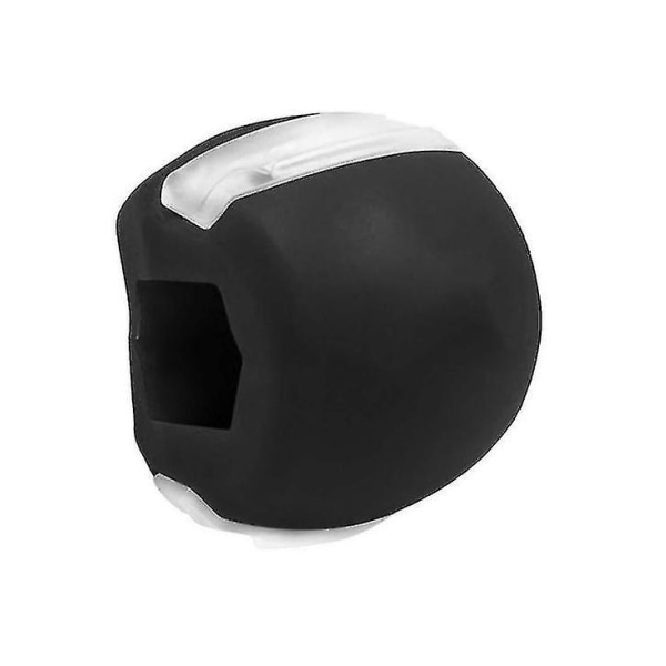 3-pak silikone Masseter Tyggebold Ansigtsmuskeltræning Kæbe- og nakkemuskeltræning Boldfarve: sort