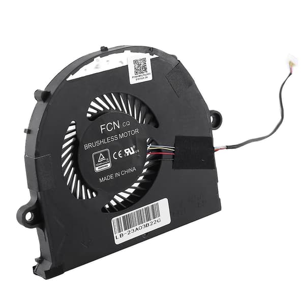 2 STK CPU + GPU Køleventilator til Strix GL503 GL503V GL503VD FX503VD FX503 5V [DB] Black