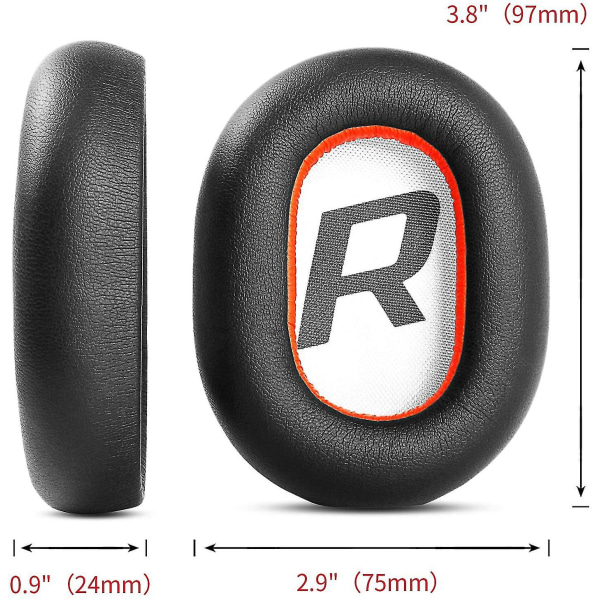 Replacement Ear Pads Ear Cushion Compatible With Plantronics Voyager 8200 Uc/backbeat Pro2 Stereo Bluetooth Headphones (black)