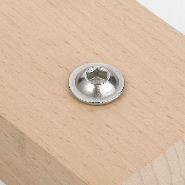 M5 X 12 Mm Flanged Button Head Socket Cap Screws, Rustfrit Stål 18-8 (304), Fuldt Gevind, Allen Socket Drive, Mængde 100  [dB}