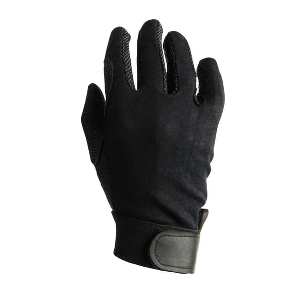 Voksen Track Ridehandsker [DB] Black Large