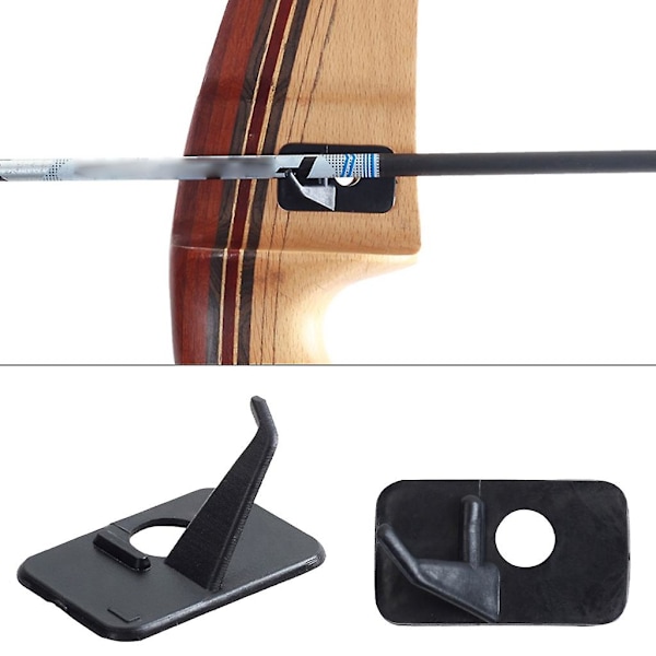 5 stk Plast Pilhvile med Limrygg for Recurve Buer Pilhvile Left Hand
