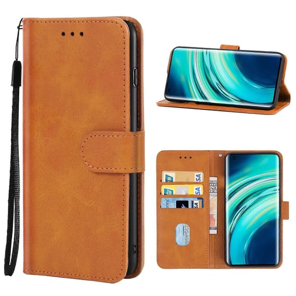 PU Etui til Xiaomi Mi 10, Mi 10 Pro [DB] Brown