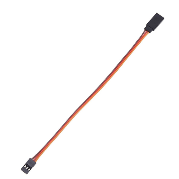 10 Stycken Hane-Till-Hona Servo Förlängningskablar för RC Futabas JR Fjärr Servo Förlängningskabel Wi [Db] Yellow Red Brown