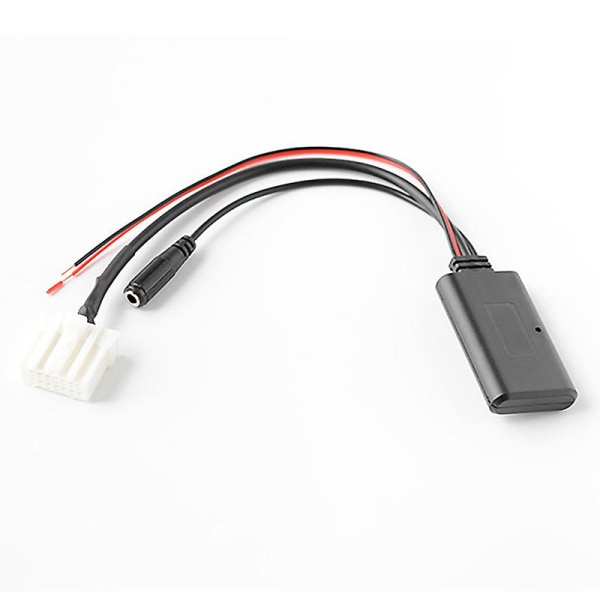 Auton Bluetooth 5.0 Aux-kaapeli Mikrofoni Handsfree Matkapuhelin Ilmainen Puheluadapteri 2 3 5 6 Mx5 [DB] black