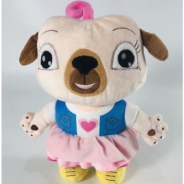 Chip ja peruna pehmolelut mopsi ja hiiri täytetty eläinnukke söpö lapset DB Dog-30cm