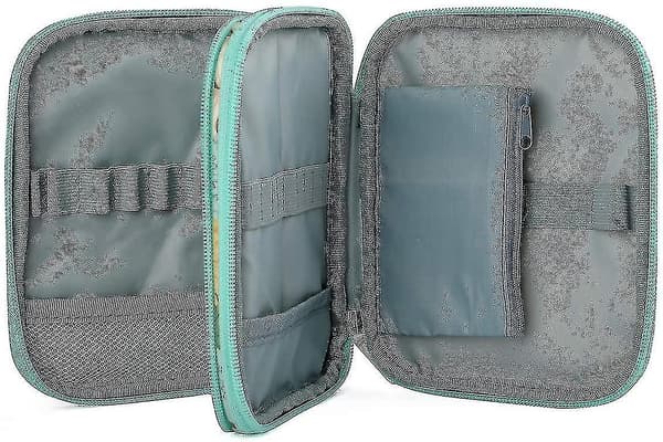 Hæklenål Etui, Ergonomisk Hæklenåls Organizer, Hæklenåls Opbevaringspose - Blomst Design{ DB}
