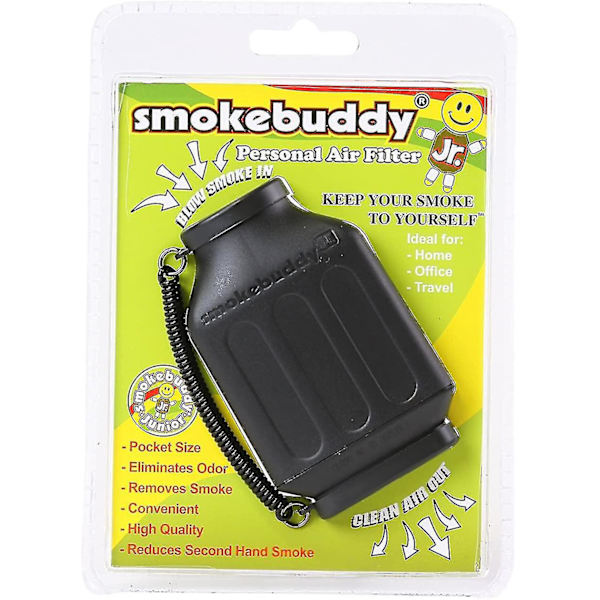 Db Smokebuddy Jr Svart Personligt Luftfilter