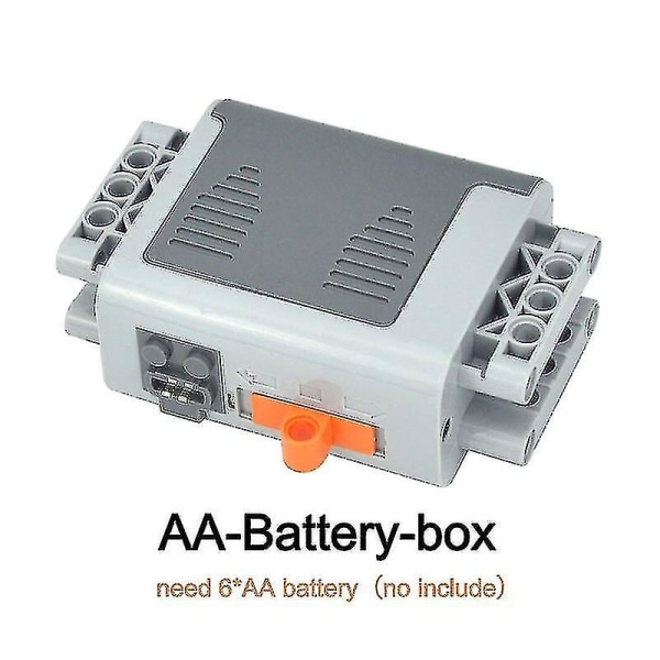 Tekniske dele Power Functions Motor Multi Tool Servo Togmotor Pf 8293 8883 Model Kompatibel Alle Mærker Byggeklodser-xh Db AAA-Battery-box1