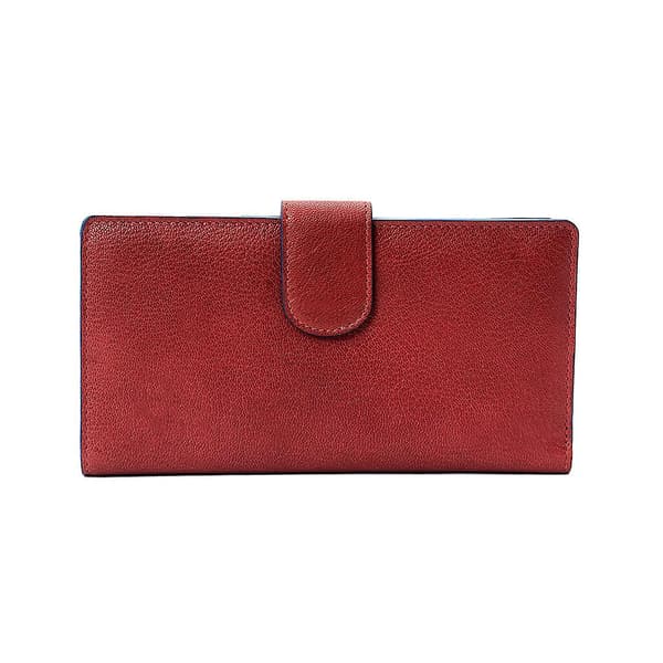 Luna Leather Large Tab Lompakko - 2923 [DB] Blue