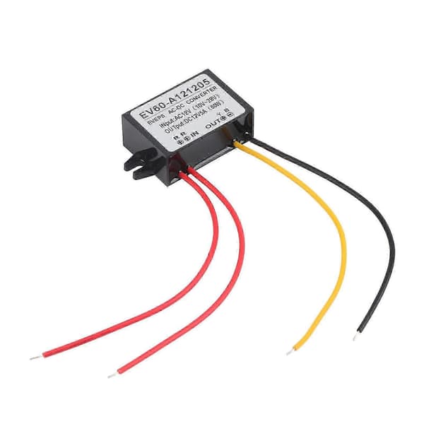 AC 10-28V til DC 12V Buck Converter AC DC Step Down Strømforsyningsmodul [DB] 5A