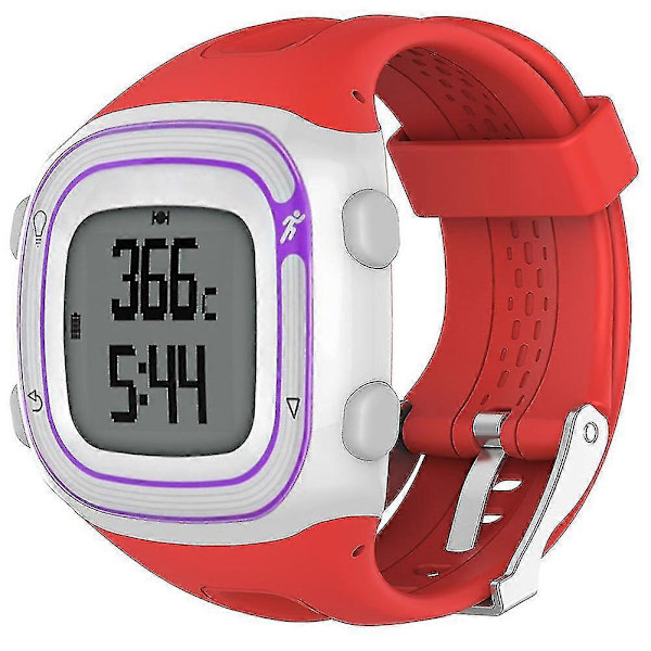 Udskiftningsrem i silikone til unisex-ur til Forerunner 10/15 [DB] Black Female