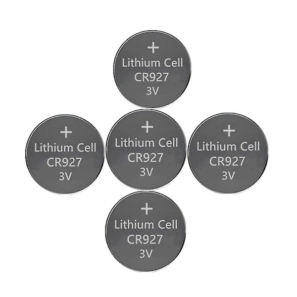 5/10/20 stk Cr927 knappcellebatterier 3v litiumbatterier Cr 927 for klokker kalkulatorer og fjernkontrollleker{DB} 4 cards 20 pieces