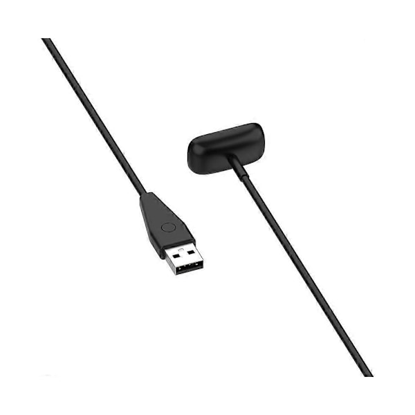 För Fitbit Luxe Smartwatch Magnetisk Laddare USB-Laddkabel med Återställningsknapp, Längd: 1m [DB]