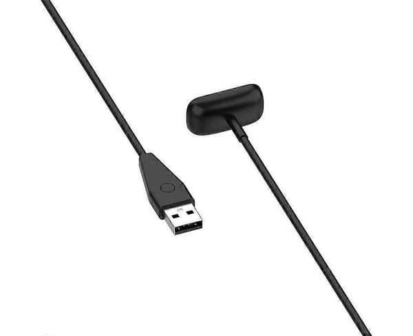 Til Fitbit Luxe Smart Watch Magnetisk Oplader USB Opladerkabel med Reset-knap, Længde: 1m [DB]