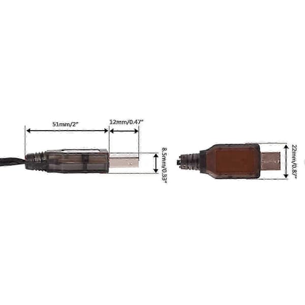 Li-ion Batterilader SM-4P 7.4V 400mA for RC Leker [DB] 5 5