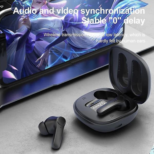 B11 Trådløst headset Bluetooth-kompatibelt 5.0 øretelefoner Stereo Sp