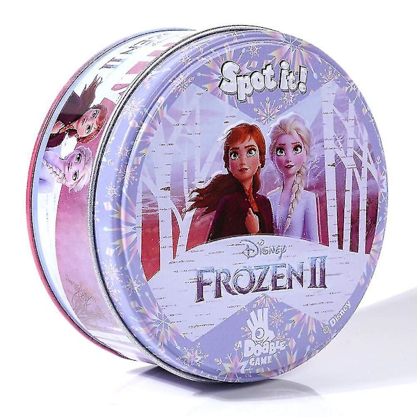 Tegneserie Spot It Matchende Kortspill Logisk Resonnering Trening Brettspill Gave Til Barne-Dagen {db} Frozen 2