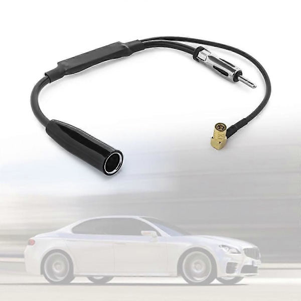 Opgraderet DAB Bil Antenne Splitter SMB Adapter DIN-Stik Bilradio DAB+ Antenne db