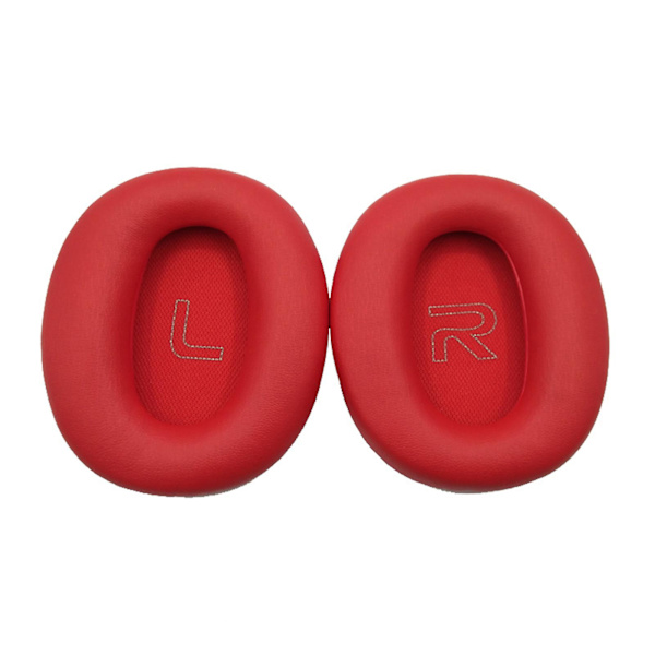 1 par öronkuddar ersättning mjuka hörlurar öronkuddar lock för Edifier W820bt W828nb [DB] Red