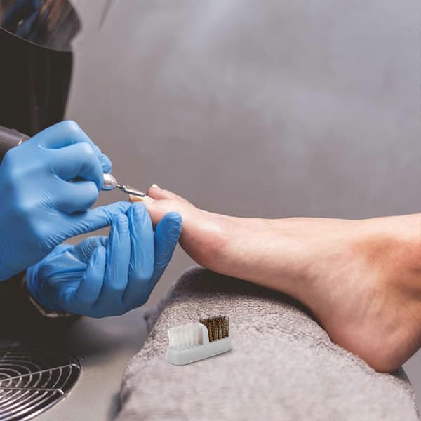 Neglebor Rensebørste til Manicureværktøj med Støvfjernelse[DB]