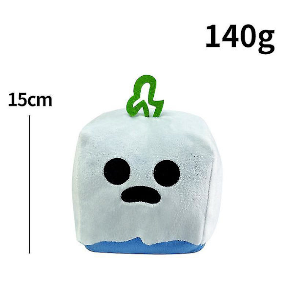 2024 Blox Fruits plysjleketøy, myk PP-bomullsplysjpute, 8 klemmende plysjdyr, gave til fans barn DB Ghost