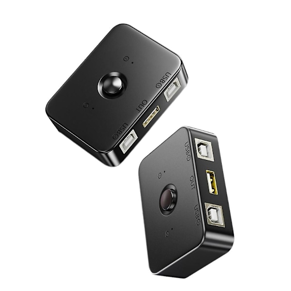 Skriver USB 2 Port USB-splitter for skriverdeling Skriverdelingsvelger [DB]
