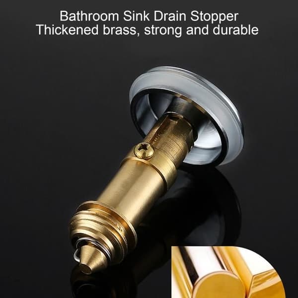 Vaskprop - ZERODIS - JR033 - Anti-tilstopning - Nem installation - Holdbar messing