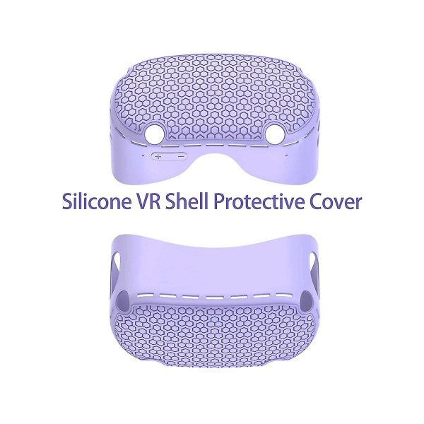 Til Quest2 Vr Host beskyttelsesdæksel Ikke-silikone beskyttelsesdæksel Hoveddæksel, lavendel lilla