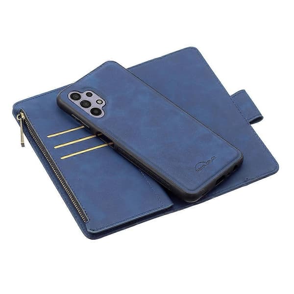 Lærveske til Samsung Galaxy A32 5G [DB] Blue