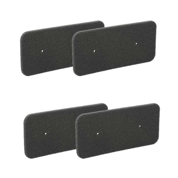 4 stk. erstatningsfiltre for tørketrommel, egnet for /Candy tørketrommel, fordamperskumfilter, svampdel 40006731 db Black