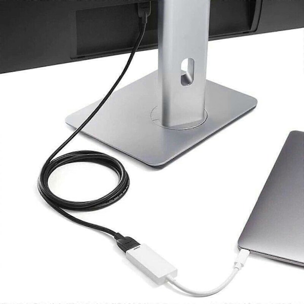 MacBook Air Pro Thunderbolt 3 USB-C til Mini DisplayPort Konverter Adapter 4K PLAY [db]