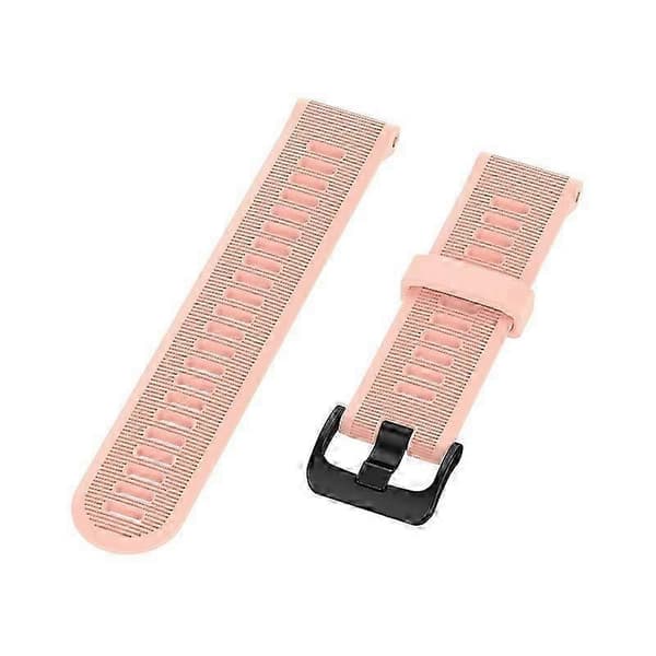 Til Garmin Forerunner 945 Silikone Urrem [db] Light Powder