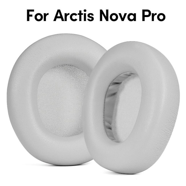 Kvalitetsprotein øretelefoner øreputer ørekopper for Arctis Pro Wire,nova7, 3, 1 headset øreputer minneskum materiale pads